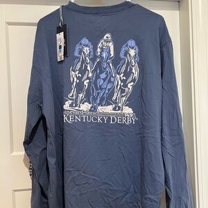 Vineyard Vines Kentucky Derby Long Sleeve Shirt